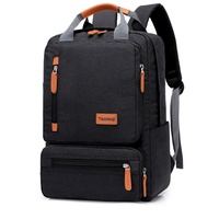 Herren-Laptop-Rucksack, Schultasche, USB-Laderucksack, multifunktionaler Rucksack, wasserdicht, für Reisen, Tagesrucksäcke, männliche Rucksäcke...