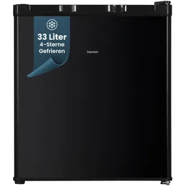 Homex Mini-Gefrierschrank FM1015-B Schwarz