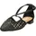 Gioseppo Leskovic Ballerinas aus Leder, Blau, mit Schnürung für Damen, Schwarz, 41 EU