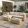 Svita Gartenlounge 5-tlg. Beige
