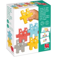 Goula 55243 Stacking Game Educatief speelgoed, Multi kleuren, 21 x 17 cm