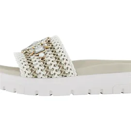tt.bagatt Plateau Pantoletten, für Damen, beige, Größe 36 EU