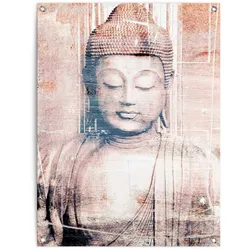 Poster REINDERS "Buddha", braun (farbe bild(er): braun), B:60cm H:80cm T:0,1cm, Leinwand, Bilder