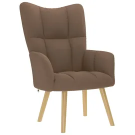 vidaXL Relaxsessel Polyester 4016771 0 x 0 x 0 cm Braun