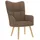 vidaXL Relaxsessel Polyester 4016771 0 x 0 x 0 cm Braun