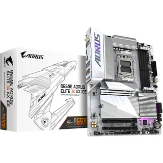 Gigabyte B650E AORUS Elite X AX ICE Mainboard Sockel AM5