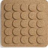 Dots Untersetzer für heißes Geschirr natürlich aus Kork