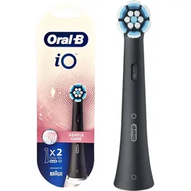 Oral-B iO Sanfte Reinigung Aufsteckbürste schwarz 6 St.