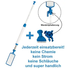 Mauk Manueller Jet Vacuum Poolreiniger schwarz