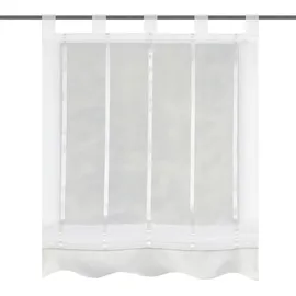 HOME WOHNIDEEN Raffrollo HEINE HOME Gr. 2, beige (natur), B:100cm H:140cm, Raffrollos