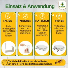 green guardia Ameisen Falle mit Spezial-Lockstoff 3 x 3 St.
