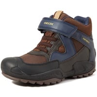 GEOX Jungen J New Savage Boy B A Schuhe, Brown Navy, 28 EU