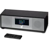 MEDION P66400 2.1 AiO System 7,1cm/2.8" Internetradio DAB+ UKW CD MP3 USB silber