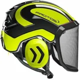 Pfanner Protos Integral Arborist Forsthelm G16 F39 alle 24 Farben Schutzhelm KWF - Schwarz-Neongelb