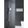 Marwell Duschsystem Bayala Square eckig Silber 118 cm