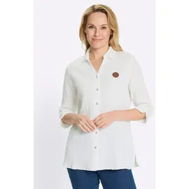 Sieh an! Longbluse weiß 50