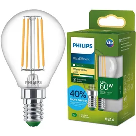 Philips LED-Birne 3,8W E14 warmweiß