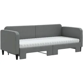 vidaXL Tagesbett 80 x 200 cm Dunkelgrau