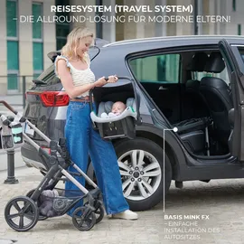 Kinderkraft MOOV 2 4in1 Kombikinderwagen Pure Black