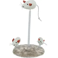 Trixie Mouse Family auf Feder ø 15 cm natur