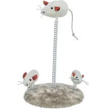 Trixie Mouse Family auf Feder ø 15 cm natur
