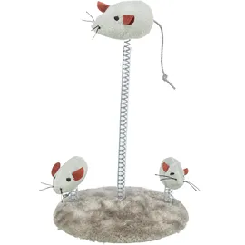 Trixie Mouse Family auf Feder ø 15 cm natur