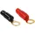 ACV Electronic ACV Car HiFi Ringkabelschuh 2er Set 20 mm2 8.40 mm Schwarz, Rot