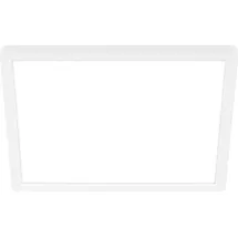 B.K.Licht Briloner Slim Case LED Deckenlampe, Indirektes Licht, Neutralweißes Licht, Weiß, 29 x 29 x 3 cm