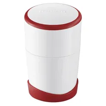 Leifheit Gourmet Schneider Comfortline 1-tlg. Rot/Weiß