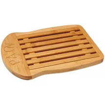 SECRET DE GOURMET Brotschneidebrett Bambus 1-tlg. 34 x 26 cm Beige