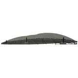 LINDER EXCLUSIV Ersatzdach Pavillon oval 5,3 x 3,5 m Steingrau