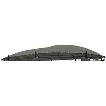 LINDER EXCLUSIV Ersatzdach Pavillon oval 5,3 x 3,5 m Steingrau