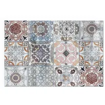 Tulup Glasplatte für Kamin Rechteck 60 x 40 x 0,4 cm Grau