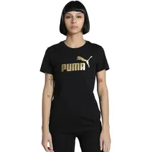 Puma ESS Metallic No. 1 Logo Tee schwarz XS