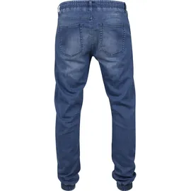 URBAN CLASSICS Knitted Denim Jogpants Regular Blau XXL
