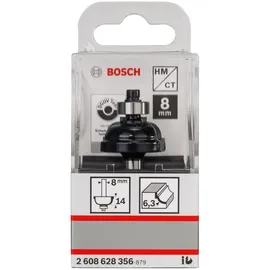 Bosch Profilfräser F 8 mm, R1 6,3 mm, D 28,5 mm, L 13,5 mm, G 54 mm