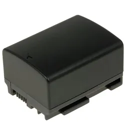 Powery Akku für Video Canon FS100 Flash Memory Camcorder 890mAh (BP-808)