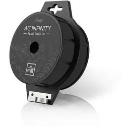 AC Infinity Schwarzer Drahtbinder mit eingebautem Schneidemesser, 100 m