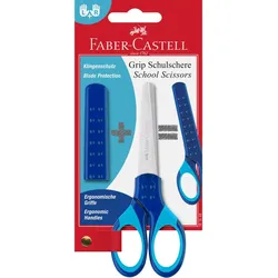 FABER-CASTELL Schulschere GRIP, blau