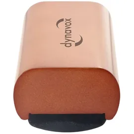 Dynavox Samt-Reinigungspuk SP120, Samtbürste zur Vinylreinigung in Holzoptik