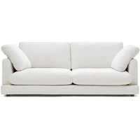 Natur24 Nosh Gala 3-Sitzer-Sofa weiß 210 cm
