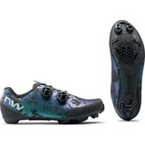 Northwave Rebel 3 MTB Schuhe Herren schwarz/blau EU 45