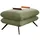 KAWOLA Hocker CHARME Cord 120 x 45 x 70 cm Grün