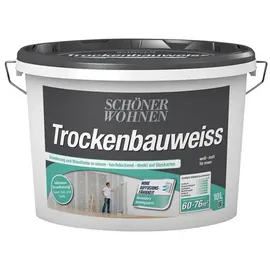 Schöner Wohnen Trockenbauweiss weiß matt 10 l