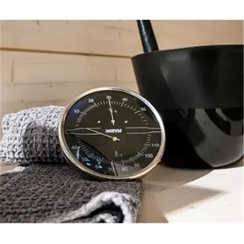 Harvia Saunazubehör Harvia Thermo-Hygrometer A-210-THS, schwarz