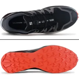 Salomon Speedcross Peak Herren Schwarz / Castlerock / Cherry Tomato 44,5