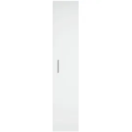 Badplaats Badezimmerschrank, Pluto 150cm Eiche, Weiß - Badezimmer, Badezimmerschränke, Hochschränke