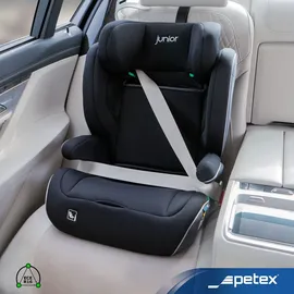 PETEX Supreme Plus 1151 ISOFIX schwarz HDPE nach ECE R129 Kindersitz Schwarz