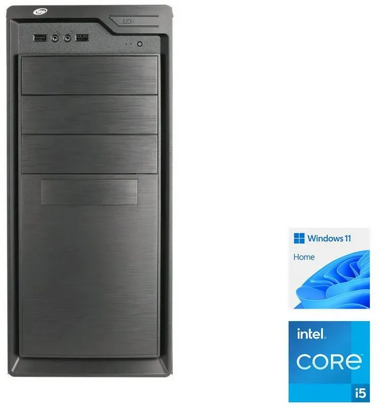 ONE MP Office PC 01 PC (Intel Core i5 12400, Keine Grafikkarte, 512 GB SSD, Luftkühlung)