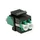 Roline 21170058 - Keystone Modul, LWL Kupplung, LC Duplex, OS2, APC